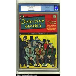 Detective Comics #129 Double Cover (DC, 1947) CGC VF/NM 9.0 Off-white pages. Double covers on Gol...