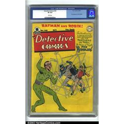 Detective Comics #140 (DC, 1948) CGC VF 8.0 White pages. The Riddler makes his triumphant debut i...