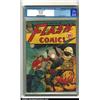Flash Comics #56 (DC, 1944) CGC VF+ 8.5 Off-white pages. Martin Nodell draws the Flash rescuing h...