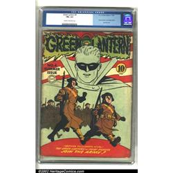 Green Lantern #4 (DC, 1942) CGC FN+ 6.5 Cream to off-white pages. Here is a terrific patriotic co...