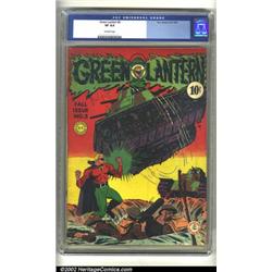 Green Lantern #5 (DC, 1942) CGC VF 8.0 Off-white pages. Making his contribution to the war effort...