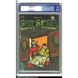Green Lantern #18 Big Apple pedigree (DC, 1945) CGC NM- 9.2 Off-white pages. Green Lantern and hi...