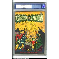 Green Lantern #19 Big Apple pedigree (DC, 1946) CGC NM 9.4 White pages. Doiby gets his fortune to...