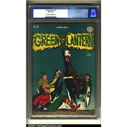 Green Lantern #25 Big Apple pedigree (DC, 1947) CGC VF+ 8.5 Light tan to off-white pages. This is...