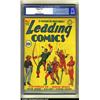 Image 1 : Leading Comics #1 (DC, 1941) CGC VF/NM 9.0 Off-white pages. This incredibly high grade premiere i...