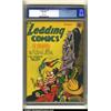 Leading Comics #6 Rockford pedigree (DC, 1943) CGC VF+ 8.5 Off-white pages. The superheroes featu...