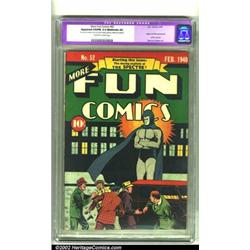 More Fun Comics #52 (DC, 1940) CGC Apparent VG/FN 5.0 Moderate (A) Off-white to white pages. One...