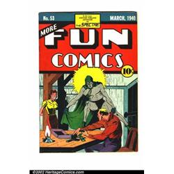 More Fun Comics #53 (DC, 1940) Apparent FN-  Possibly even more elusive than #52, this issue cont...