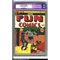 More Fun Comics #55 (DC, 1940) CGC Apparent VF+ 8.5 Slight (P) Cream to off-white pages. The firs...
