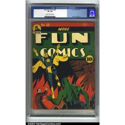 More Fun Comics #69 (DC, 1941) CGC VF+ 8.5 Cream to off-white pages. This outstanding copy of Mor...