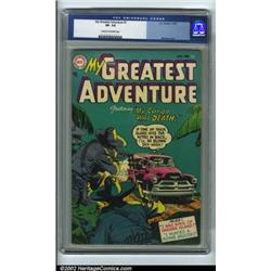 My Greatest Adventure #1 (DC, 1955) CGC VF- 7.5 Cream to off-white pages. This is a fantastic fir...