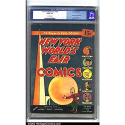 New York World's Fair Comics #nn (1939 Edition) (DC, 1939) CGC FN/VF 7.0 Off-white pages. This ke...