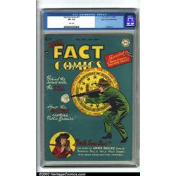 Real Fact Comics #11 Mile High pedigree (DC, 1947) CGC VF+ 8.5 White pages. Real Fact was a quirk...