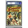 Sensation Comics #14 (DC, 1943) CGC VF+ 8.5 White pages. This white-paged beauty features a great...