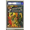 Sensation Comics #18 (DC, 1943) CGC VF/NM 9.0 Cream to off-white pages. This striking cover by H....