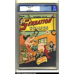 Sensation Comics #48 (DC, 1945) CGC NM 9.4 White pages. Attention Wonder Woman collectors! This i...