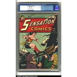 Sensation Comics #49 (DC, 1946) CGC NM- 9.2 Off-white to white pages. This is a gorgeous copy of...