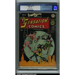 Sensation Comics #73 Mile High pedigree (DC, 1948) CGC 9.6 Off-white to white pages This is the m...