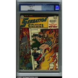 Sensation Comics #87 Mile High pedigree (DC, 1949) CGC NM- 9.2 White pages. This is a hot one! Ag...