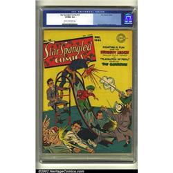 Star Spangled Comics #15 (DC, 1942) CGC VF/NM 9.0 Cream to off-white pages. Joe Simon and Jack Ki...