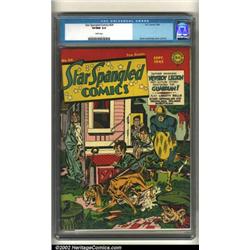 Star Spangled Comics #24 (DC, 1943) CGC VF/NM 9.0 White pages. One of the most impressive things...