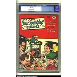 Star Spangled Comics #56 (DC, 1946) CGC NM 9.4 Cream to off-white pages. As the Newsboy Legion is...