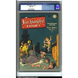Star Spangled Comics #60 (DC, 1946) CGC NM+ 9.6 Cream to off-white pages. This goofy Submarine co...