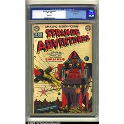 Strange Adventures #3 Bethlehem pedigree (DC, 1950) CGC VF+ 8.5 Off-white pages. Many of the mast...
