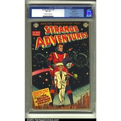 Strange Adventures #9 Bethlehem pedigree (DC, 1951) CGC VF+ 8.5 Off-white to white pages. This dr...
