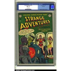 Strange Adventures #14 Bethlehem pedigree (DC, 1951) CGC NM- 9.2 Off-white pages. This out of thi...