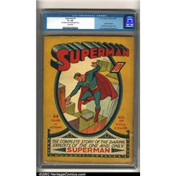 Superman #1 (DC, 1939) CGC GD- 1.8 Cream pages. Here is one of the most important books of all ti...