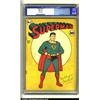 Image 1 : Superman #6 (DC, 1940) CGC FN- 5.5 Off-white pages. Superman assumes a classic pose on the cool c...