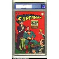 Superman #35 (DC, 1945) CGC VF 8.0 Off-white to white pages. This is a high-grade book with great...