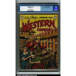 Western Comics #14 Mile High pedigree (DC, 1950) CGC FN/VF 7.0 Off-white to white pages. Here is...