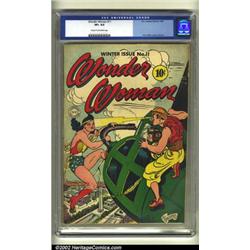 Wonder Woman #11 (DC, 1944) CGC VF+ 8.5 Cream to off-white pages. It would be interesting to see...