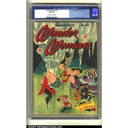 Wonder Woman #13 (DC, 1945) CGC NM- 9.2 Off-white to white pages. An exceptional copy in near-per...