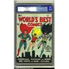 Image 1 : World's Best Comics #1 (DC, 1941) CGC VF 8.0 Cream to off-white pages. Fred Ray renders a classic...