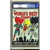 Image 1 : World's Best Comics #1 (DC, 1941) CGC FN/VF 7.0 Off-white to white pages. This one-issue title is...