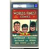 Image 1 : World's Finest Comics #2 (DC, 1941) CGC FN+ 6.5 Light tan to off-white pages. Don't be looking fo...