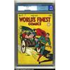 Image 1 : World's Finest Comics #17 (DC, 1945) CGC VF 8.0 White pages. This issue features the last of the...