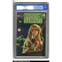 House of Secrets #92 (DC, 1971) CGC VF+ 8.5 Off-white to white pages. This DC Bronze Age classic...