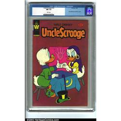 Uncle Scrooge #179 (Dell, 1980) CGC NM- 9.2 White pages. Distributed only in Whitman 3-packs, Unc...