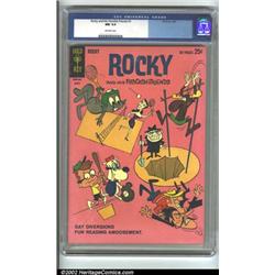 Rocky and His Fiendish Friends #3 (Gold Key, 1963) CGC NM 9.4 Off-white pages. Jay Ward's famous...