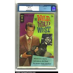 Wild, Wild West #4 (Gold Key, 1968) CGC NM 9.4 Off-white to white pages. Jim West appears on the...