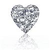Image 1 : EGL CERT 0.53 CTW HEART DIAMOND H/SI1