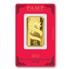 Image 1 : Pamp Suisse One Ounce Gold Bar 2012 (Dragon Design)