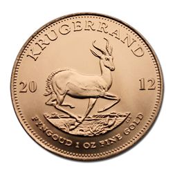 South Africa Krugerrand 1 Ounce Gold Coin (date of our