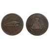 Image 1 : A RARE MINT STATE MAGDALEN ISLAND ONE PENNY TOKEN
