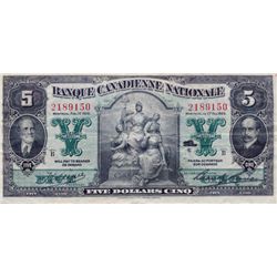 BANQUE CANADIENNE NATIONALE.