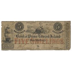 THE BANK OF PRINCE EDWARD ISLAND.